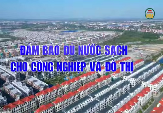 Truyền hình HY: Đảm bảo áp lực cấp nước